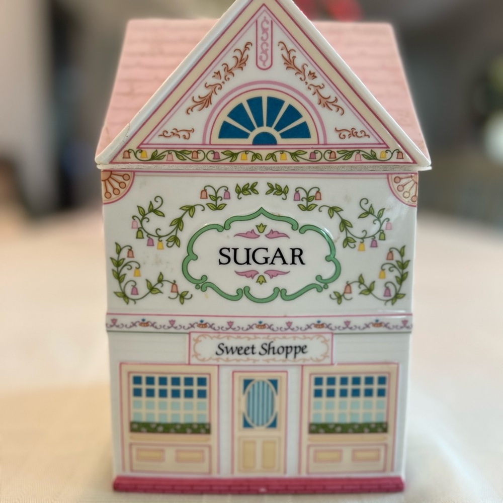 Lenox Village Bake Shoppe Sugar Canister